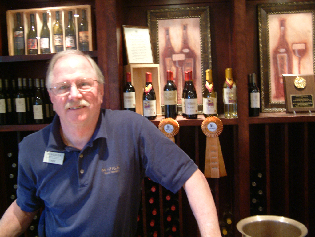 Vintner at Benziger Winery