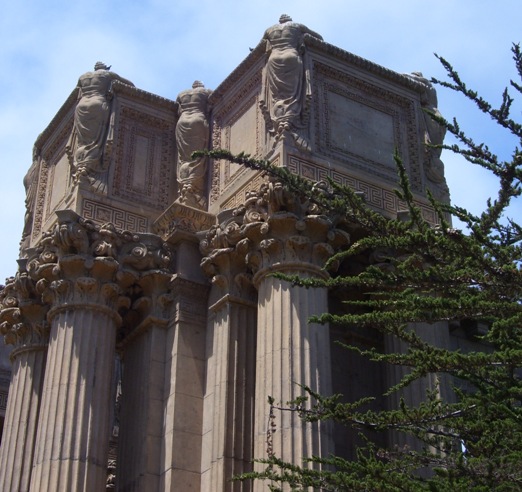 Palace of Fine Arts detail