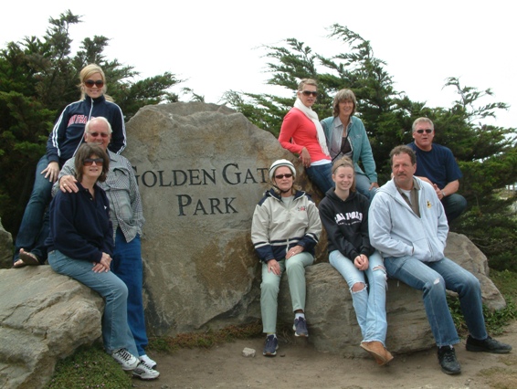 Sally, David, Shelby, Margaret, Adrienne, Becca, Jeannie, Jim, and Greg